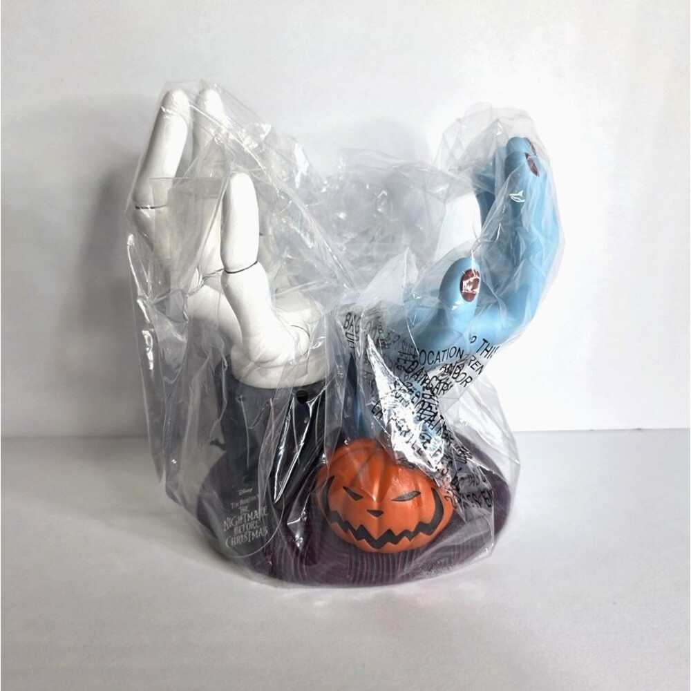 Bath Body Works Disney Nightmare Before Xmas Jack Sally 3-Wick Candle Holder NEW